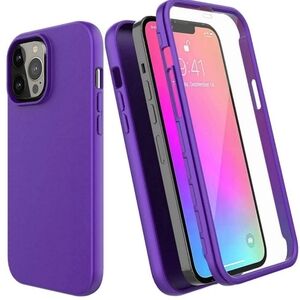 Purple case for iPhone 14,13 Pro Max (12)